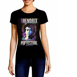 Jimi Hendrix Festival Live Atlanta blues rock Official T-Shirt L NWT